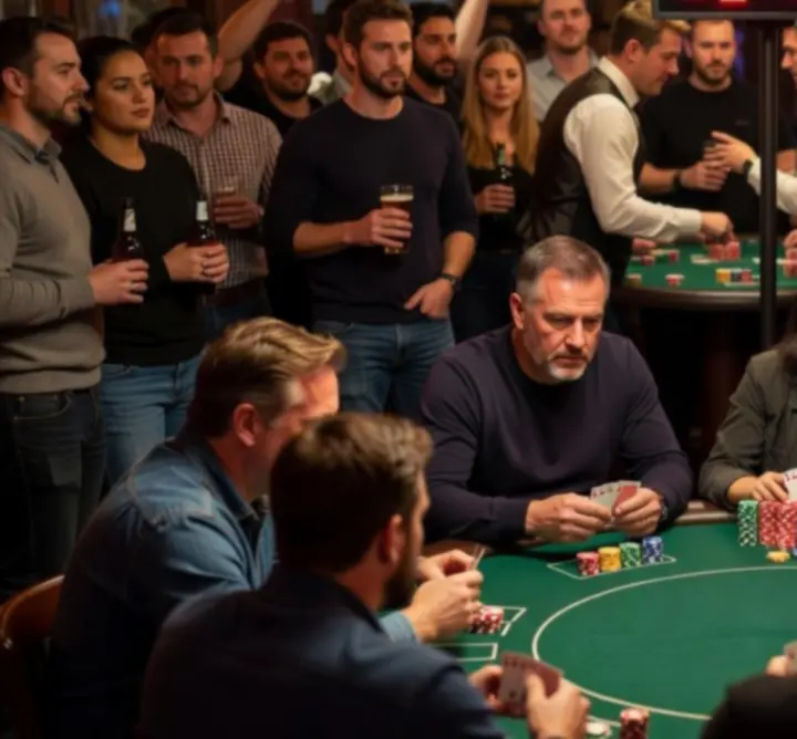 Trwający turniej pokerowy w Di Piu MAGDALENA SIERAJ